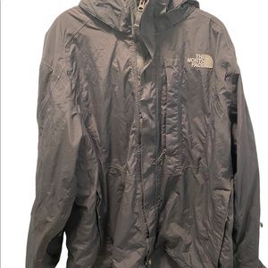 The North Face grey jacket